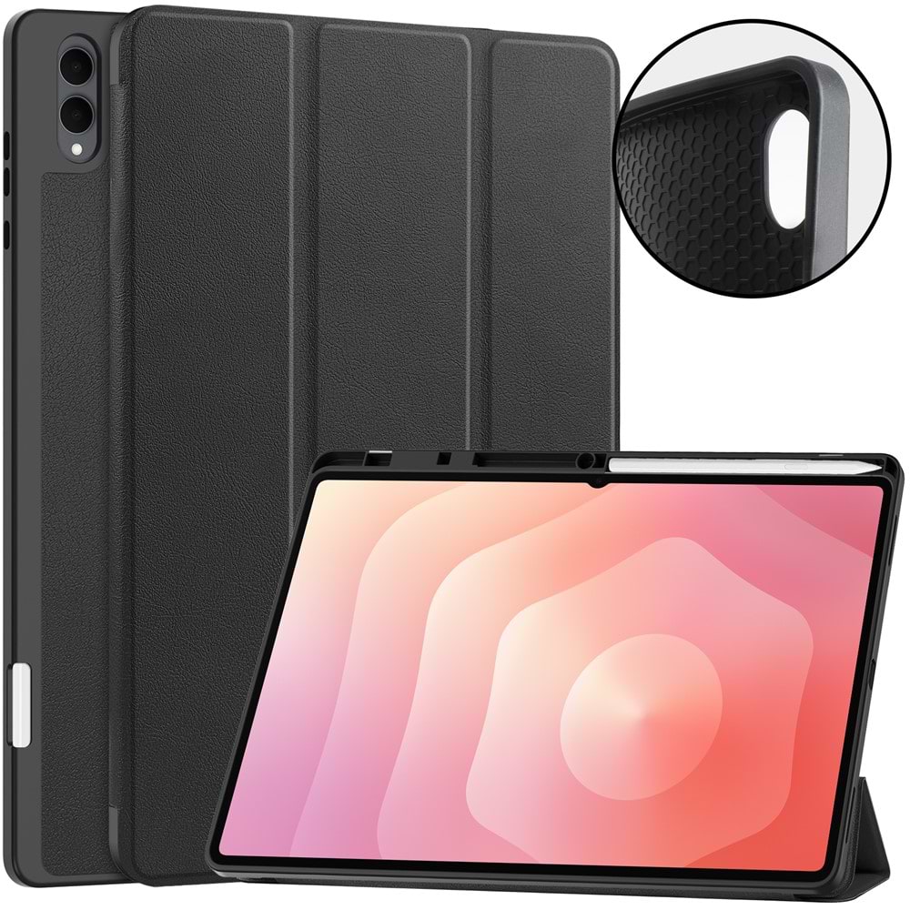 Чохол для планшету BeCover Flexible TPU Mate з кріпленням for Samsung Galaxy Tab S11 Ultra (SM-X930/X936) 14.6" Black (715581)
